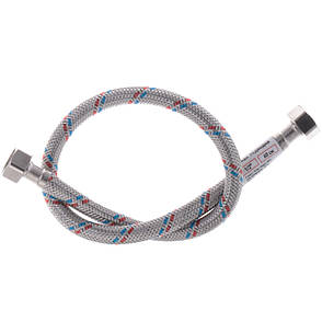 Гнучкий шланг для під'єднання води Гайка 1/2" — Гайка 1/2" (60 см) ZERIX (ZX1552), фото 4