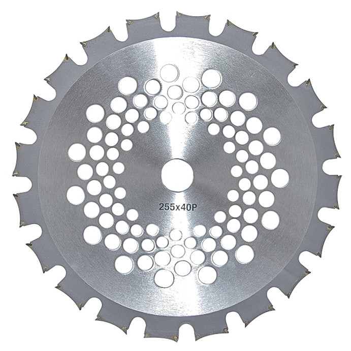 Диск для Мотокоси 40Т з Побідитовими напайками двосторонній 255 мм, фото 1