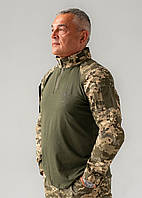 Рубашка пиксель тактическая с длинным рукавом для военных