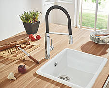 Змішувач для кухні з гнучким виливом Grohe Concetto new (31491000), фото 5