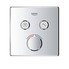 Змішувач прихованого монтажу на 2 споживачі Grohe SmartControl Mixer (29148000), фото 2