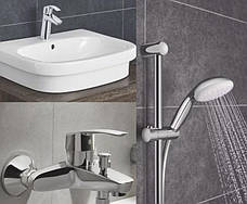 Набір змішувачів Grohe Eurosmart M-Size для ванної (123246M), фото 5