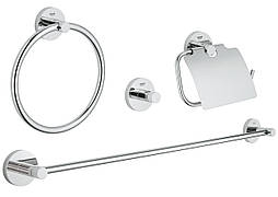 Набір аксесуарів 4 в 1 Grohe Essentials New (40776001)