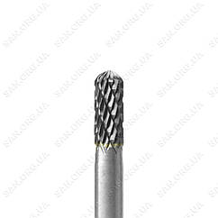 Борфреза, Шарошка по металу 6 мм тип С - Циліндр зі сферичним торцем Pilim