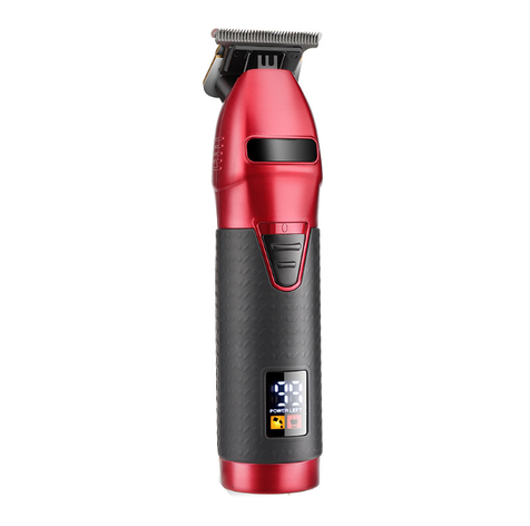 Тример для окантовки і стрижки бороди Resuxi Trimmer Cordless Red (S11-RD), фото 1