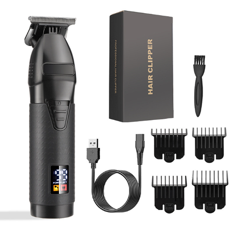 Тример для окантовки і стрижки бороди Resuxi Trimmer Cordless Black (S11-BK), фото 3