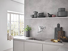 Змішувач для кухні для настінного монтажу Grohe Eurosmart New (32224003), фото 5