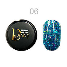Sequins jar gel by DANNY (гліттер гель) №06 8 ml