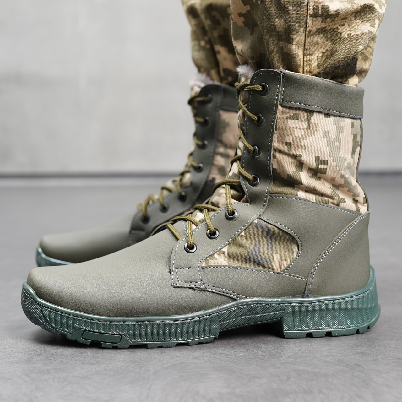 Тактичні чоловічі зимові черевики