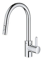Змішувач для кухні з висувним виливом Grohe Eurosmart Cosmopolitan (31481001), фото 5