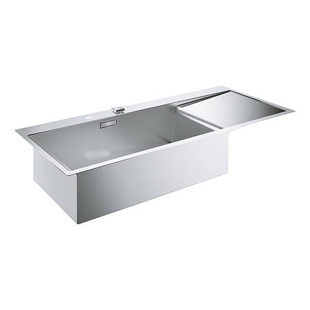 Мийка кухонна Grohe EX Sink K1000 (подвійна крило зліва) (31581SD0), фото 1