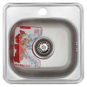 Мийка кухонна ZX Чехія Z3838-06-160D (decor) (ZM0556), фото 1