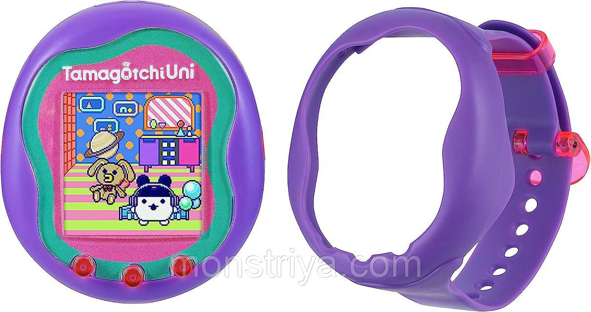 ТАМАГОЧИ ЮНИ ФИОЛЕТОВЫЕ/ TAMAGOTCHI UNI PURPLE BANDAI 2023