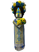 Лялька мотанка ручної роботи на підставці 34 см