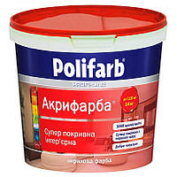 Краска POLIFARB Акрилтикс Стойкая к мытью 1,4кг (Polifarb)