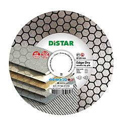 Алмазний Диск для різання плитки та керамограніту під 45° Distar 1A1R 125 EDGE DRY