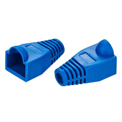 Ковпачок для конектора RJ-45 (100 шт.) синій, фото 1