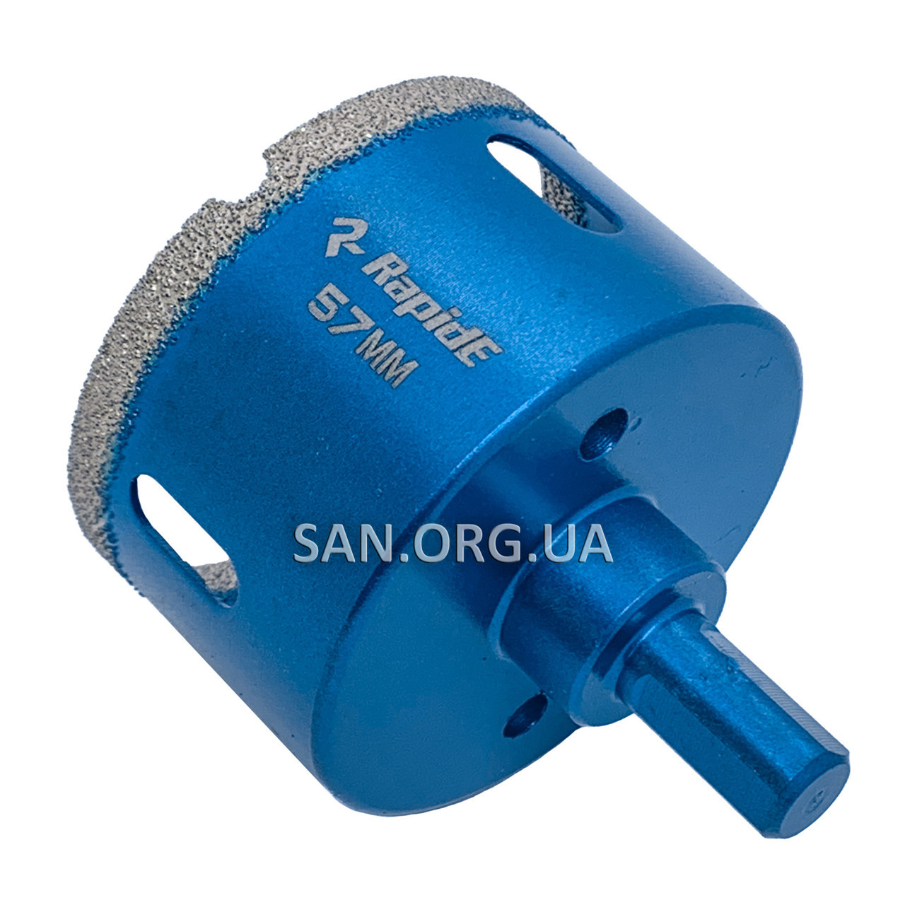 Алмазна коронка для Плитки 57 мм RapidE Evolution на Дриль, фото 1