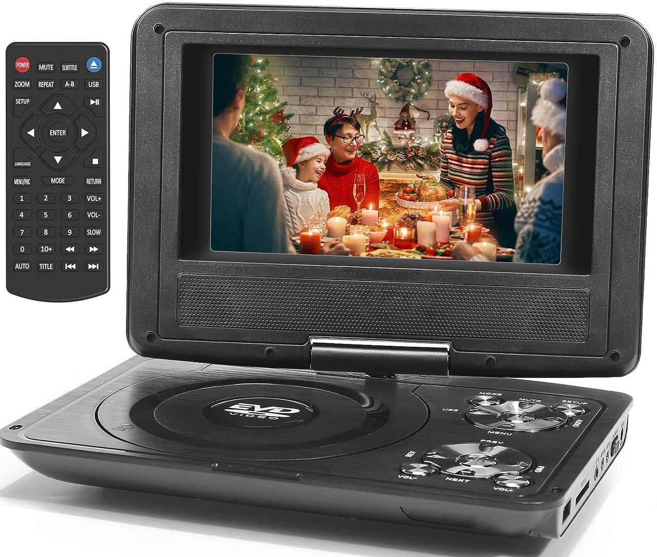 7,6" Портативний DVD плеєр Opera акумулятор TV тюнер USB