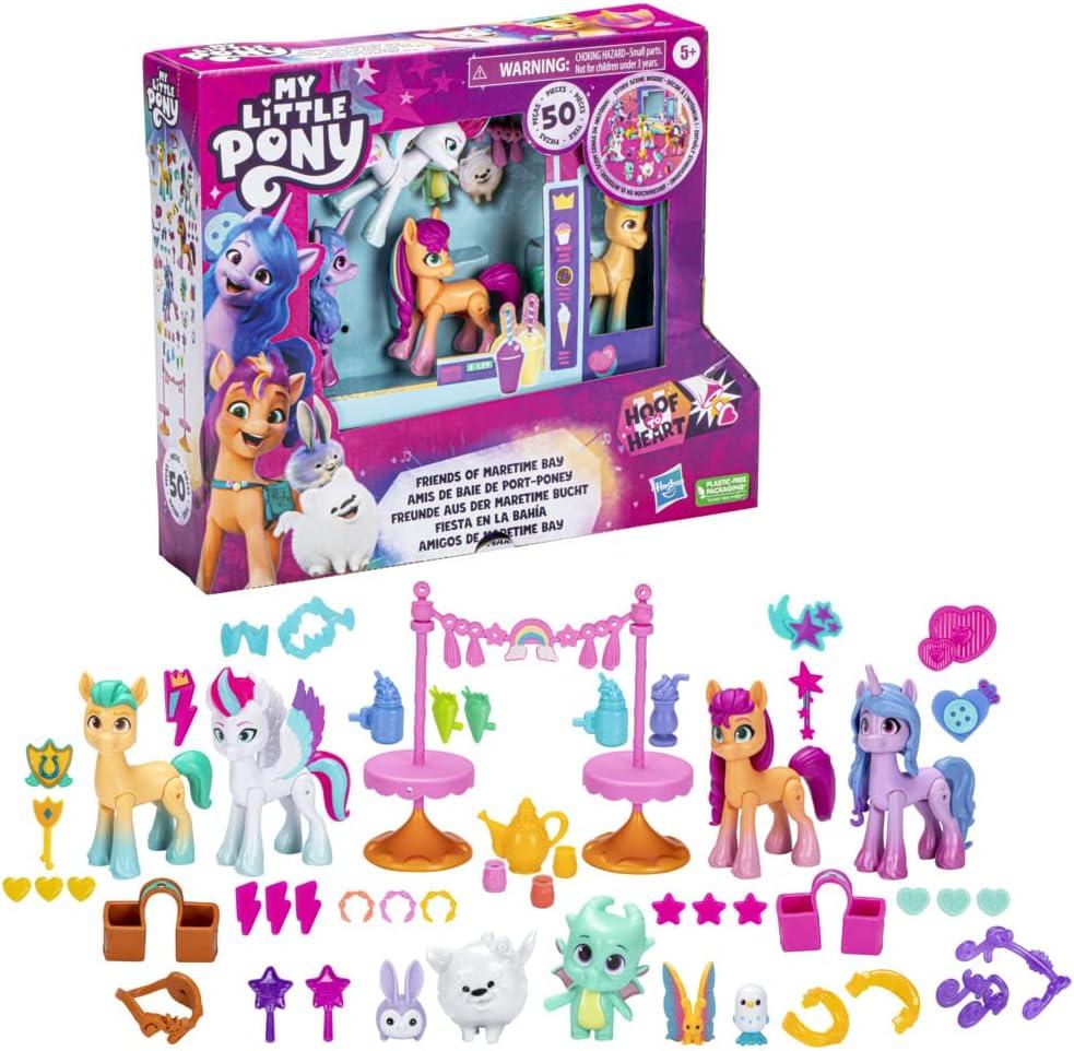 Набір із 4 фігурок з аксесуарами My Little Pony нове покоління GXP-846262