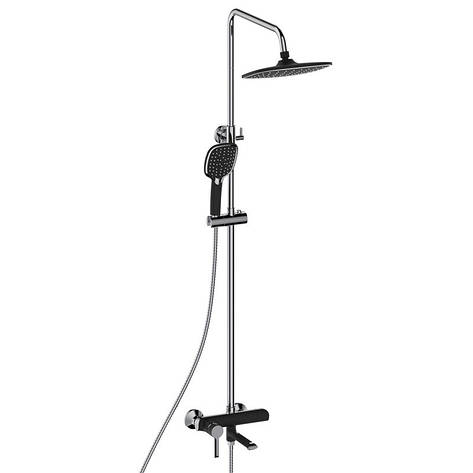 Душова колона зі змішувачем MIXXUS PREMIUM EDEM 009-J (BLACK) (MI5842), фото 1