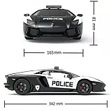 Автомодель KS Drive Lamborgini Aventador Police 1:14 на радіокеруванні (114GLPCWB) оригінальна іграшка, фото 4