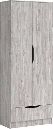 Шафа Локі 2Д1Ш 2100х800х500мм артвуд світлий   Світ Меблів, фото 1