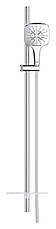 Душовий гарнітур зі штангою, 3 режими струменя Grohe Rainshower SmartActive (26586000), фото 6