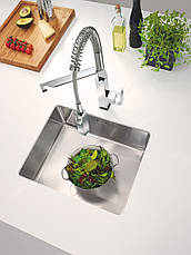 Змішувач для кухні з гнучким виливом Grohe Eurocube (31395DC0), фото 3