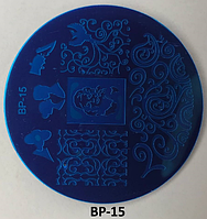 Пластина для стемпинга серія №3