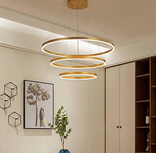 Люстра 55000/3 Gold LED 114Вт, фото 1