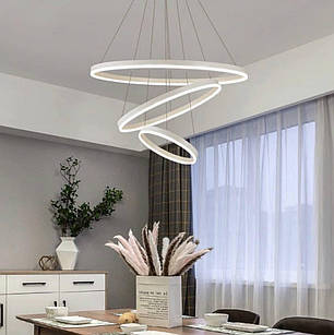 Люстра 55000/3 White LED 114Вт, фото 2