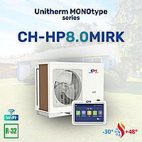 Тепловой насос Cooper&Hunter CH-HP8.0MIRK UNITHERM MONOTYPE до -30С, 8 кВт, 80 кв. м, 220 В