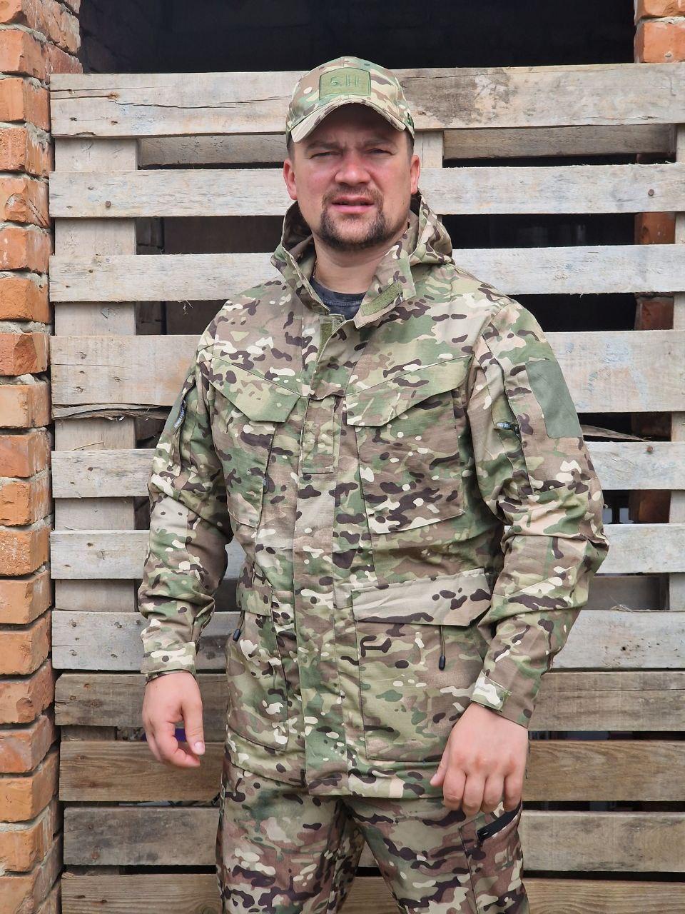 Демісезонна бойова парка ріп-стоп