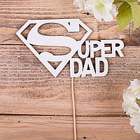 Топпер слова "Super Dad"