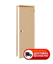 Двері для сауни та лазні Thermory Trendline Black 70х200 мм