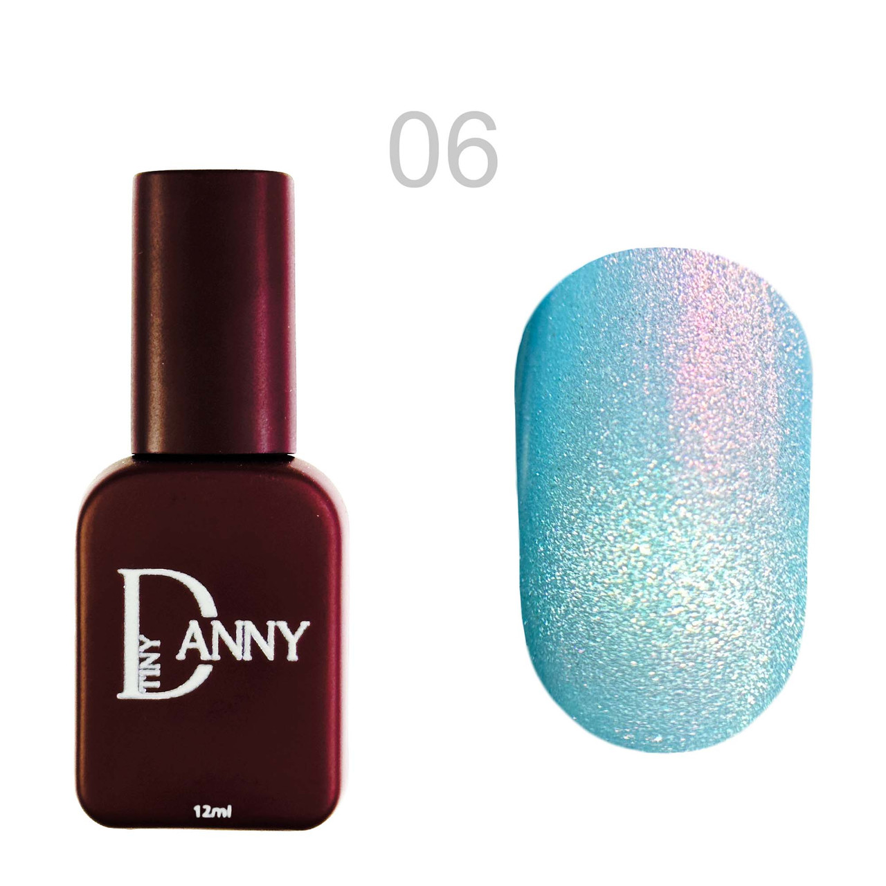 Гель-лак DANNY Ice Cat Eyes №06 12 ml, фото 1