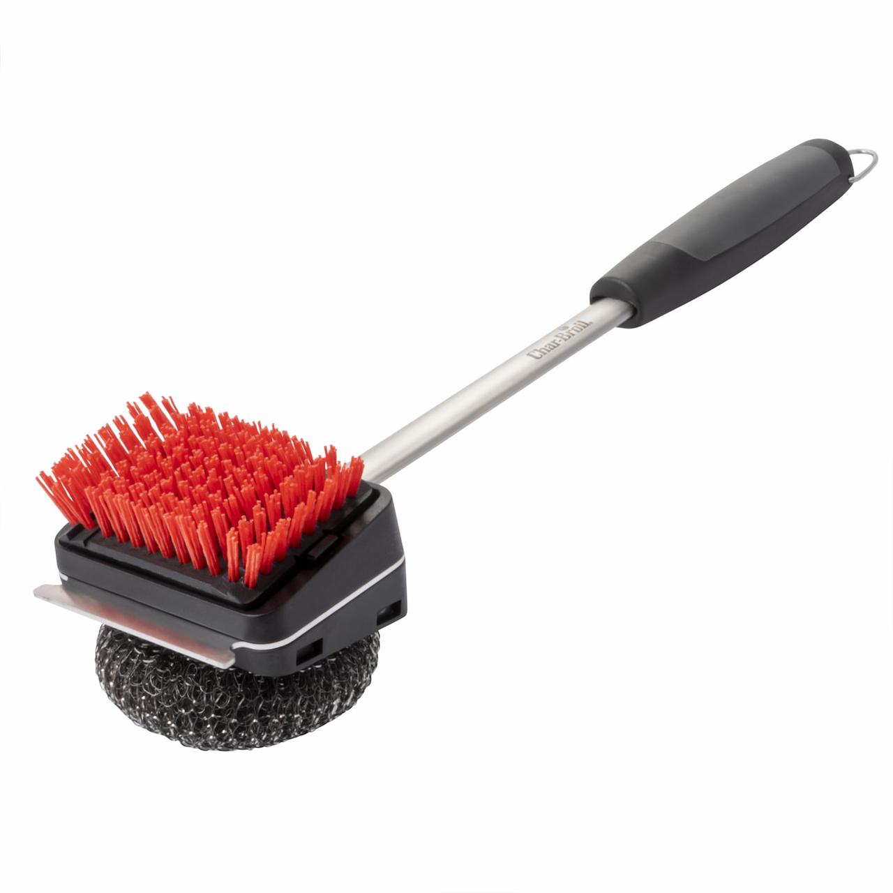 Щітка 2-стороння метал + нейлон Char-Broil Safer Clean, фото 1