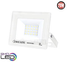 Прожектор світлодіодний LED 20Вт 2200Lm 6400К 220V IP65 герметичний вуличний