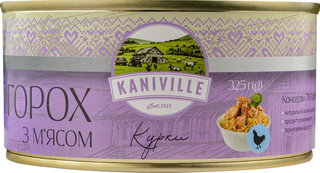 Каша горохова з курятиною 325 г, фото 1