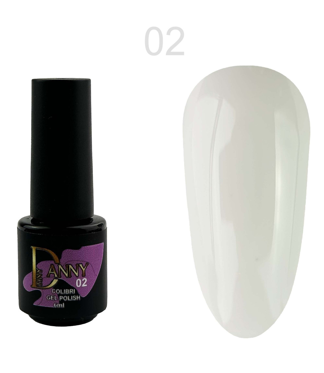 Гель-лак DANNY COLIBRI 6 ml №02