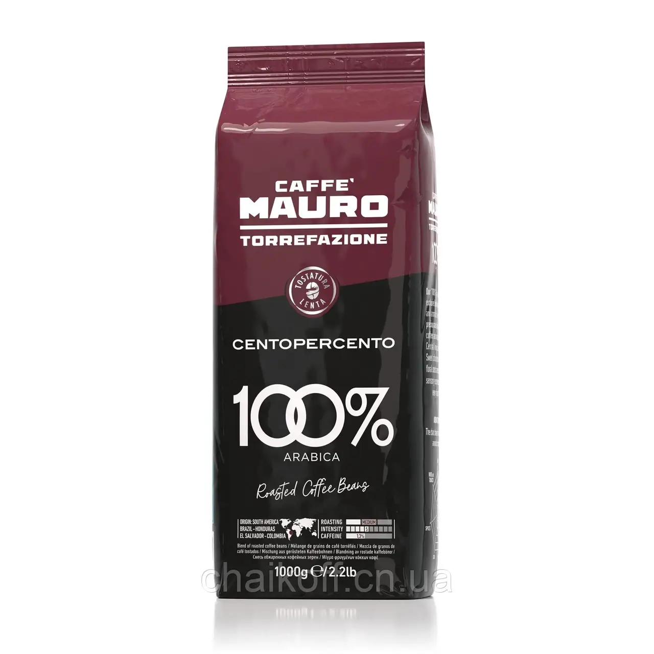 Кава в зернах Caffe Mauro Torrefazione 100% арабіка 1000 г ( Італія)