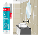 Силіконовий герметик для вологих приміщень PENOSIL Wet Room Silicone, фото 3