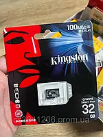 Карта памяти Kingston Canvas Select Plus Micro SD 32 ГБ, флеш-карта для телефона и фотоаппарата