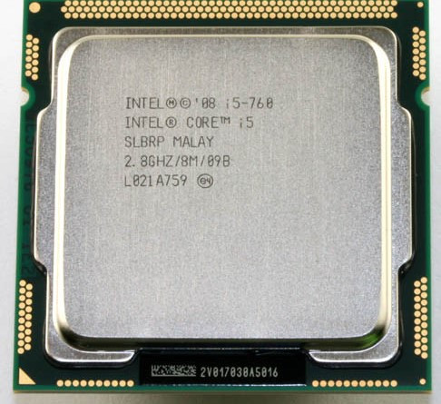 ПОТУЖНИЙ 4ЬОХ ЯДЕРНИК на S1156 INTEL Core i5-760 (2,8 ГГц,Turbo BOOST до3,33GHz ), LGA1156,4 ЯДРА