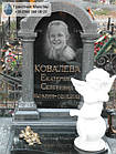 Дитячий пам'ятник з граніту з янголятком № 797, фото 4