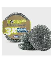 Скребок металевий Bonus B071 Metal Scourer 3шт