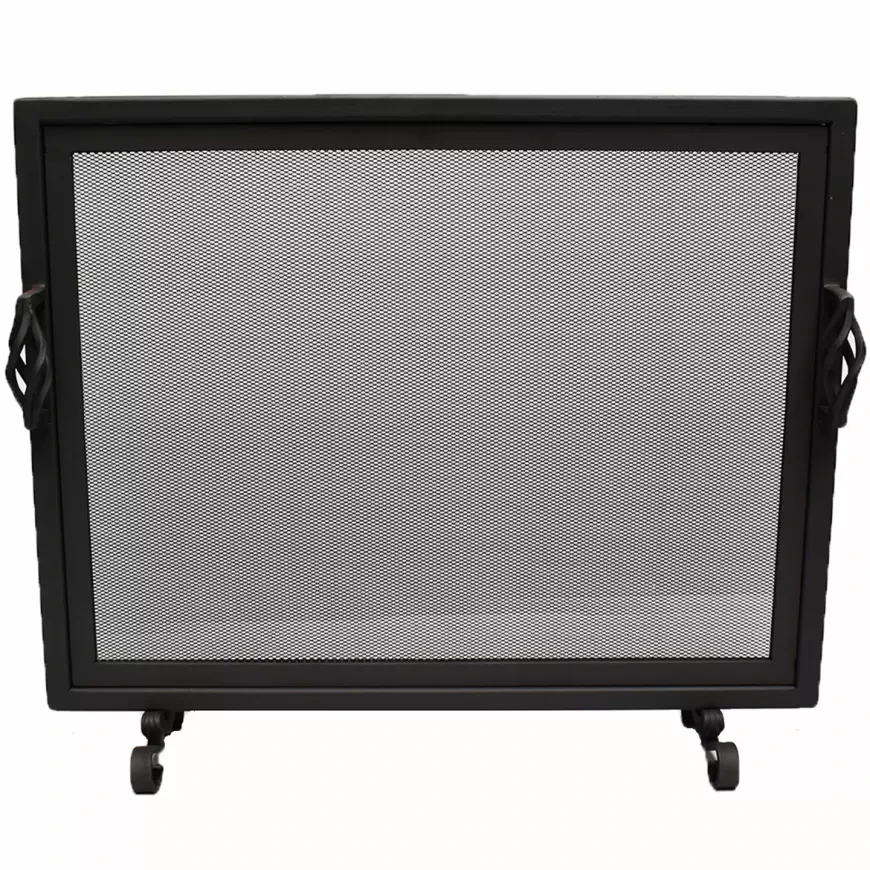 Каминний екран зі сталі з порошковим покриттям Е-3, фото 1