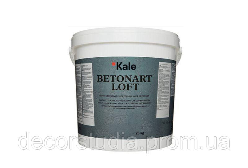 Декоративна штукатурка з малюнком бетонної стіни Betonart Loft 25 кг