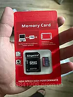 Карта памяти memory CARD 64GB Class 10 + SD-adapter, флеш-карта для телефона и фотоаппарата